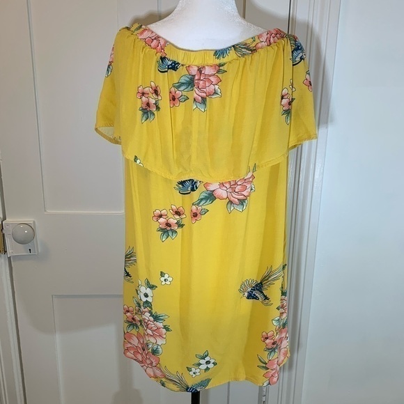 Yellow Floral Tunic - Picture 6 of 6